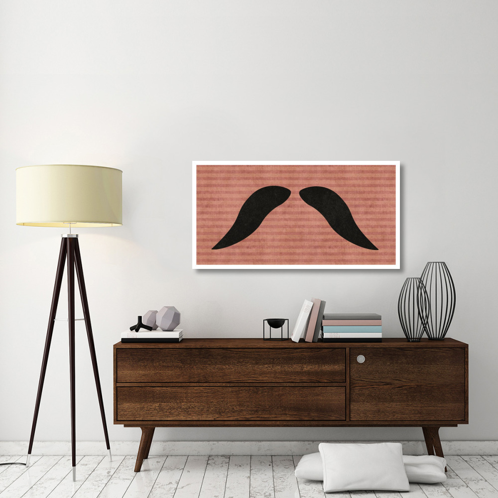 Mustache Walrus-Paper Art-50&quotx26"