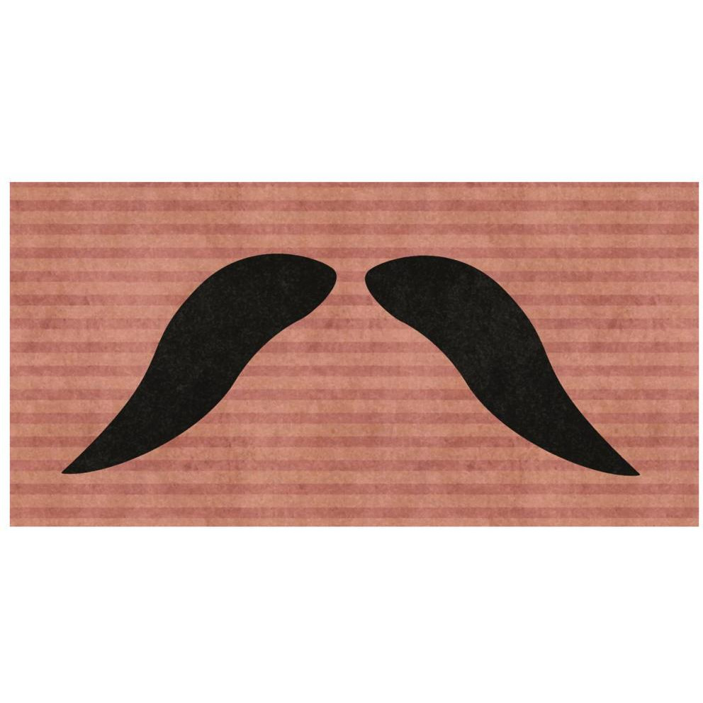 Mustache Walrus-Paper Art-74&quotx38"