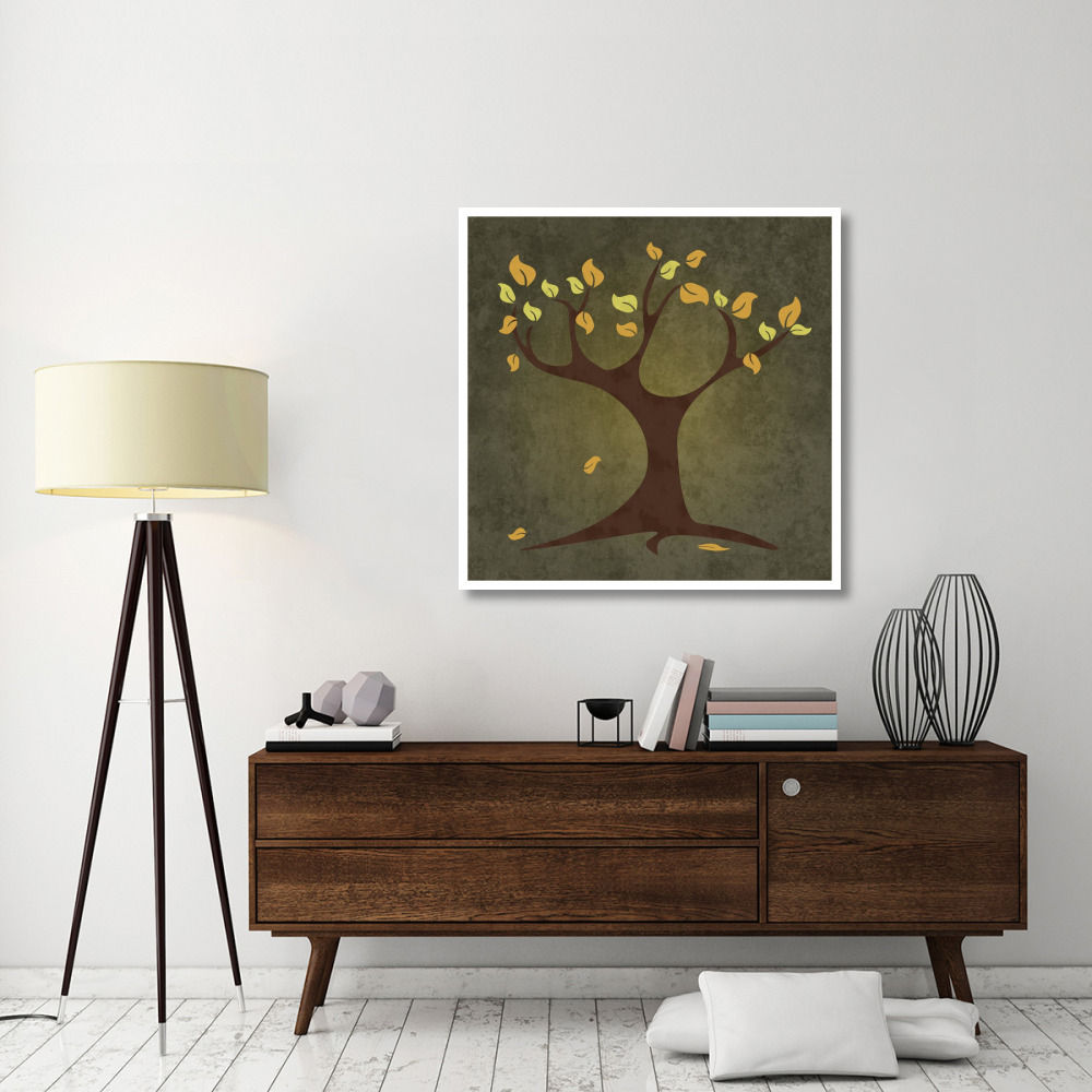 Tree Autumn-Paper Art-42&quotx42"