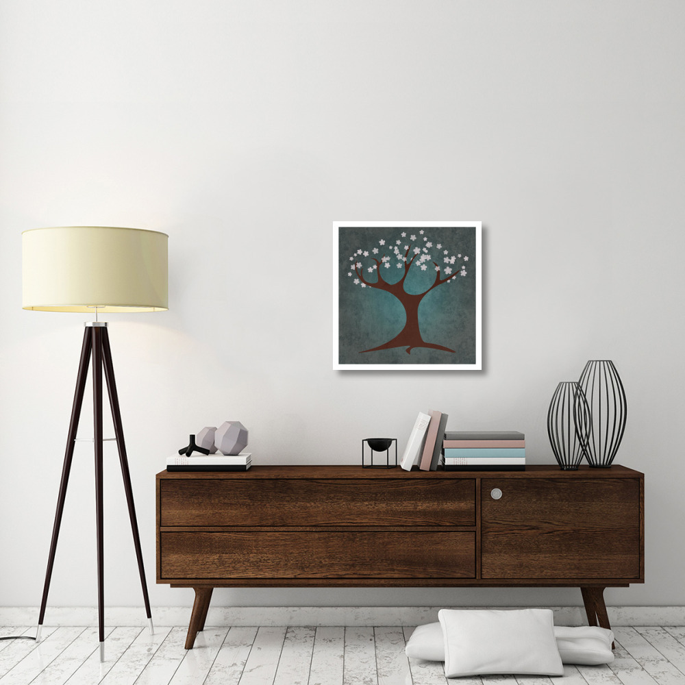 Tree Spring-Paper Art-26&quotx26"