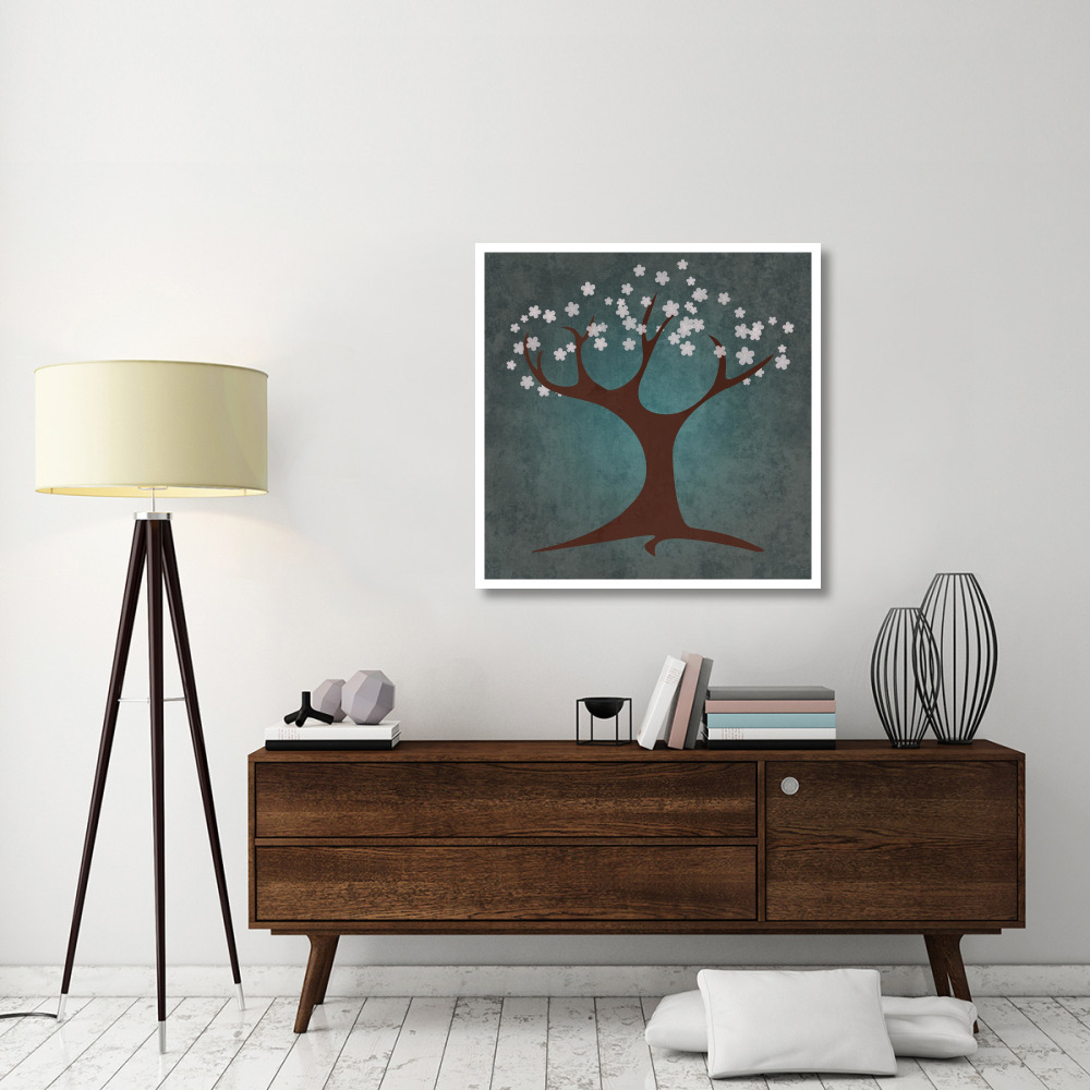Tree Spring-Paper Art-38&quotx38"