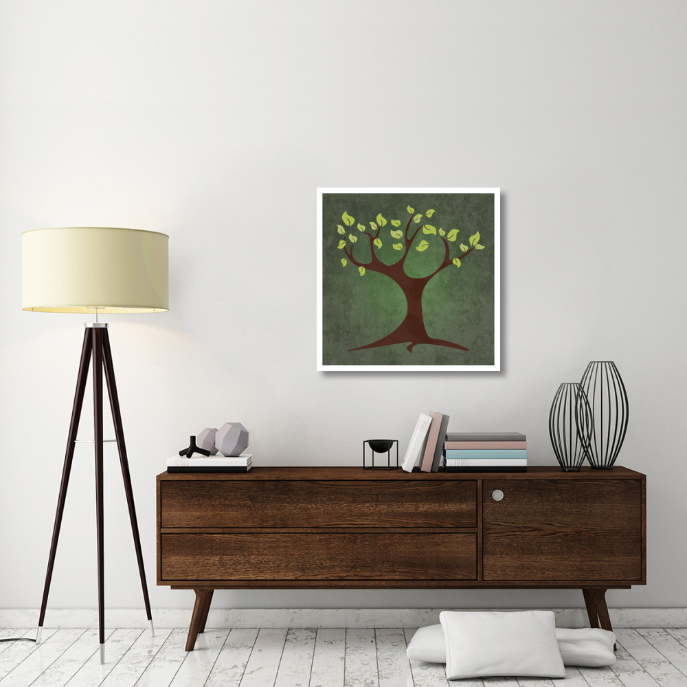 Tree Summer-Paper Art-32&quotx32"