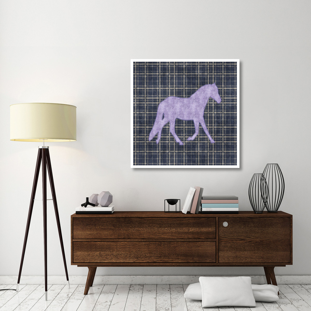 Country Style Horse-Paper Art-42&quotx42"