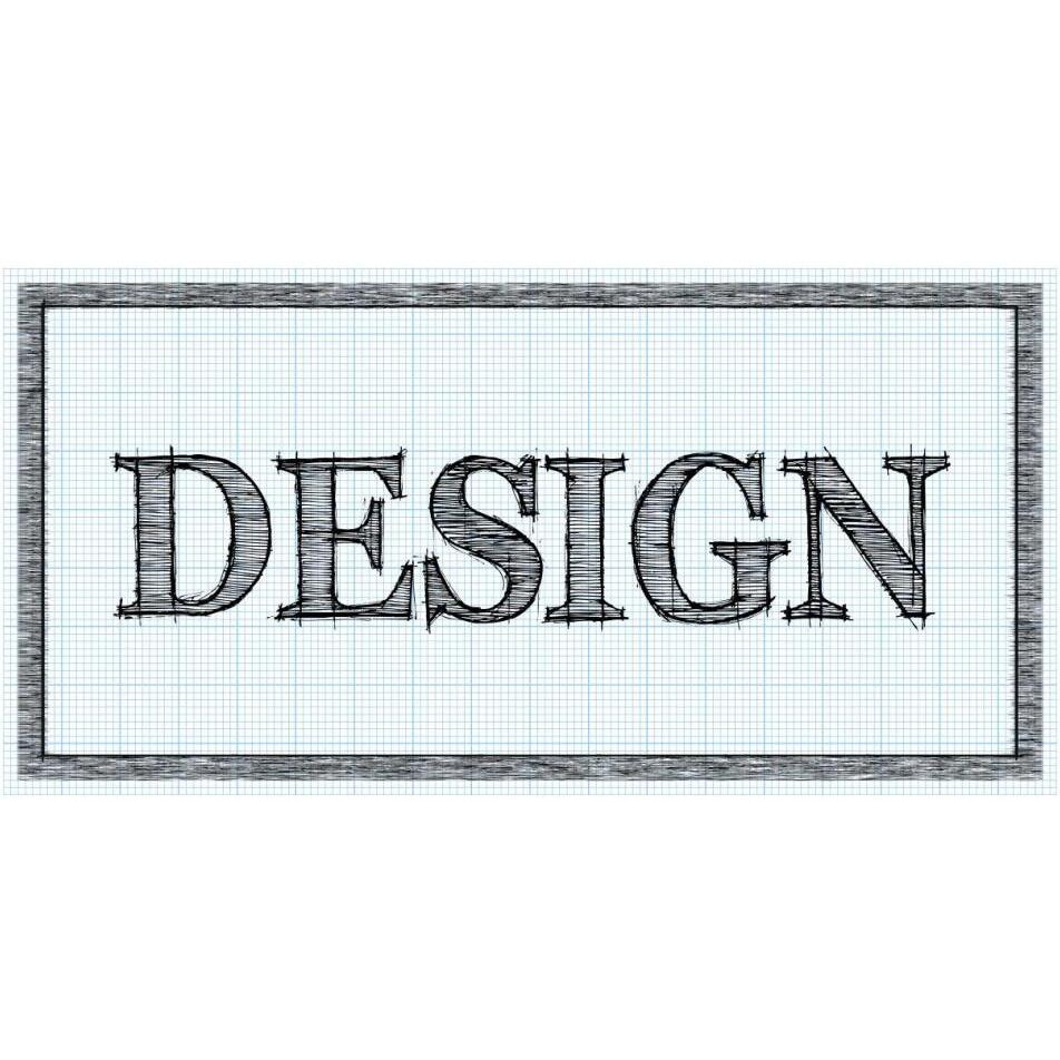 Sketched Words - Design-Paper Art-38&quotx20"