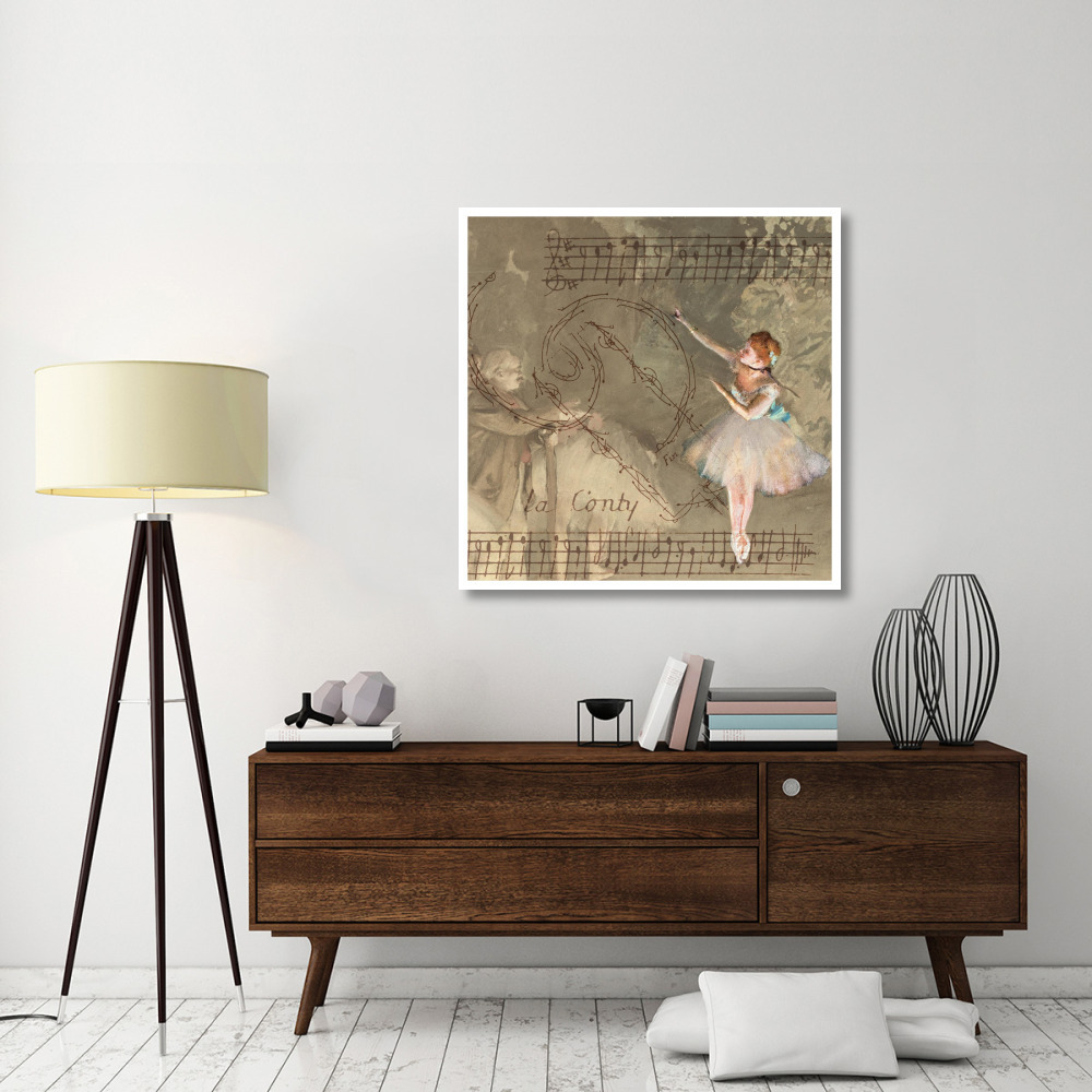 Degas Dancers Collage 1-Paper Art-42&quotx42"