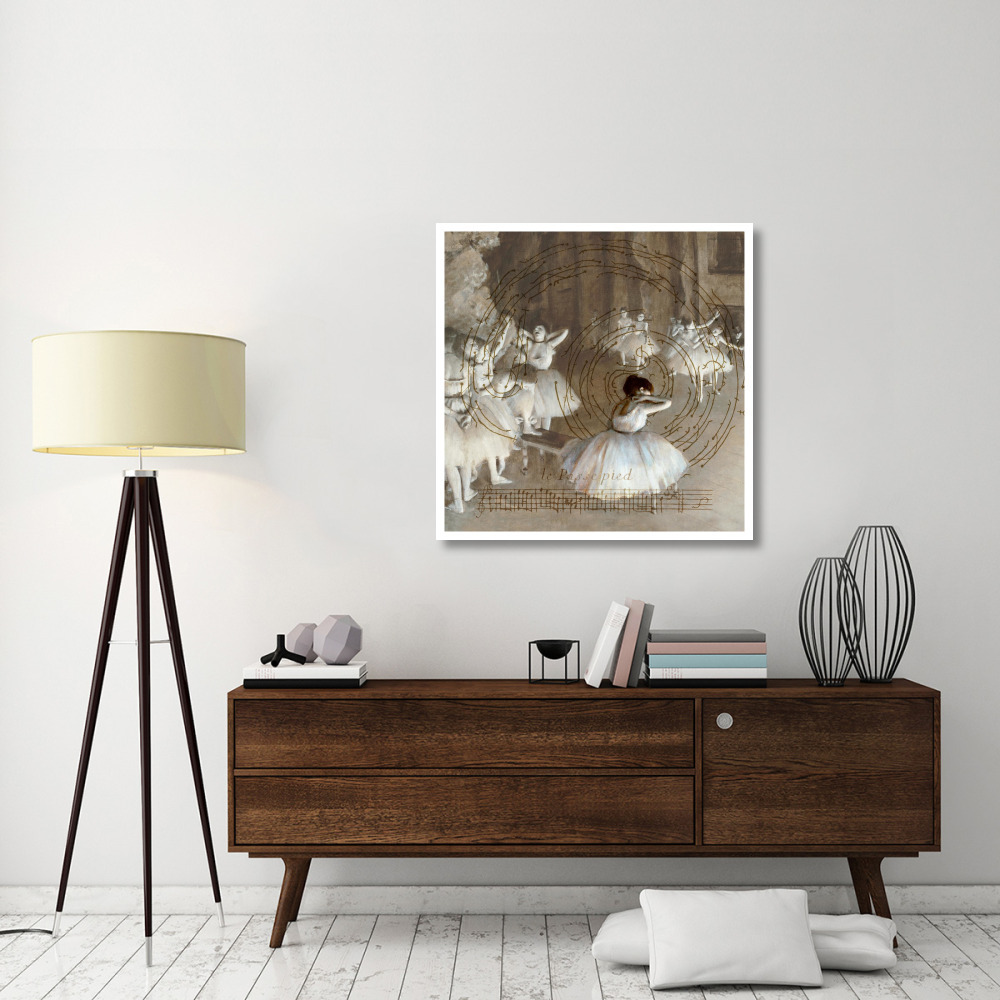 Degas Dancers Collage 2-Paper Art-38&quotx38"