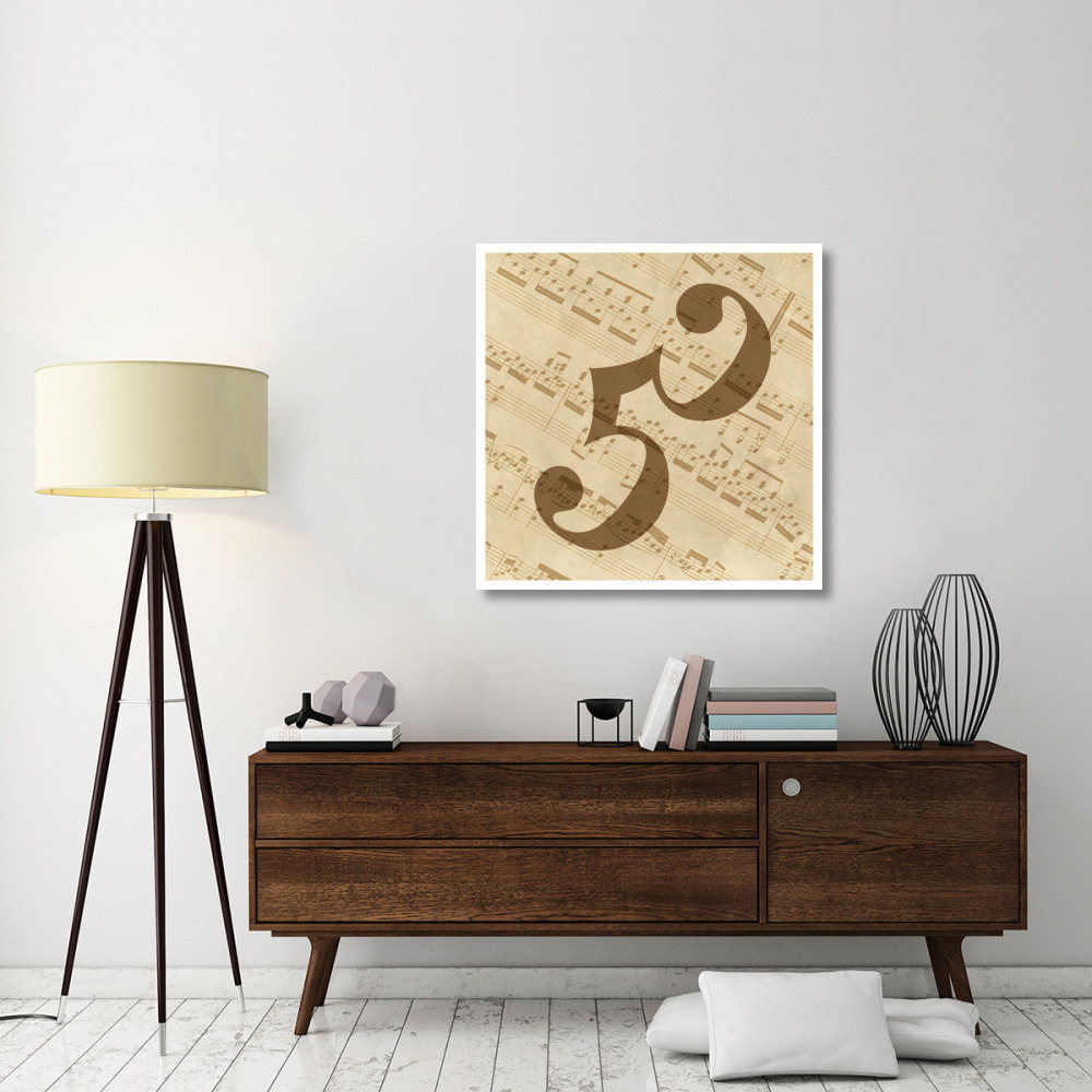 Music - Alto Clef-Paper Art-38&quotx38"