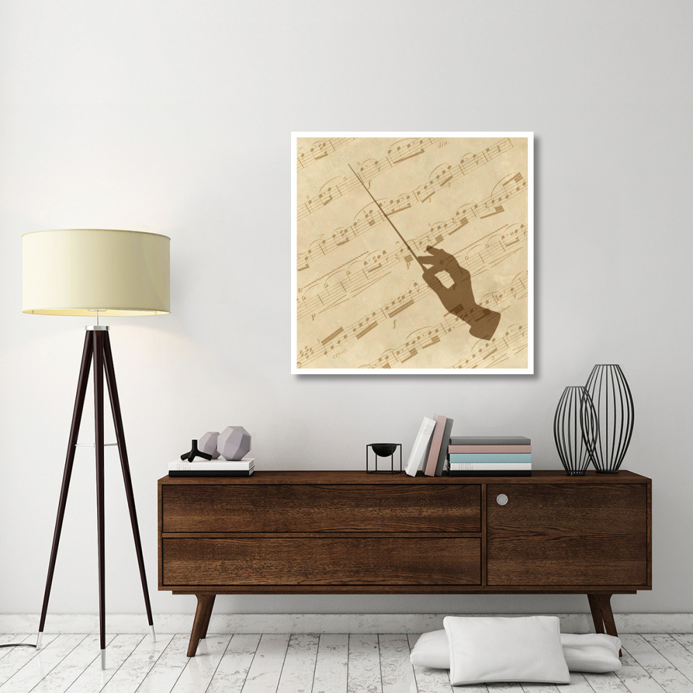 Music - Conductor-Paper Art-42&quotx42"