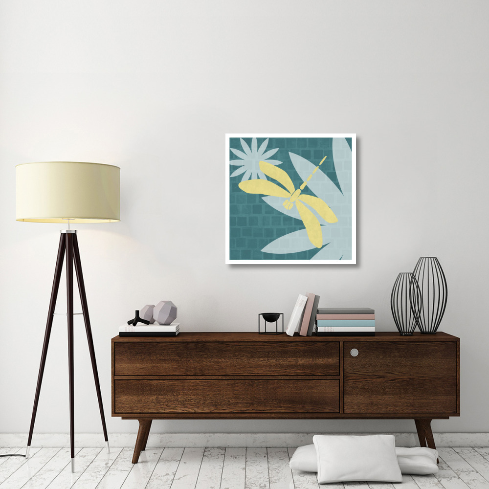 Bright Bugs Dragonfly-Paper Art-32&quotx32"