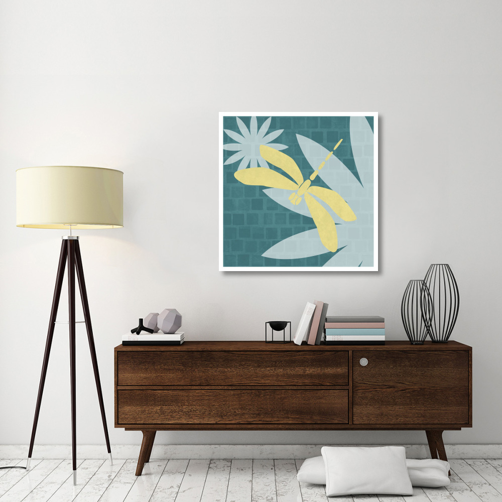 Bright Bugs Dragonfly-Paper Art-38&quotx38"
