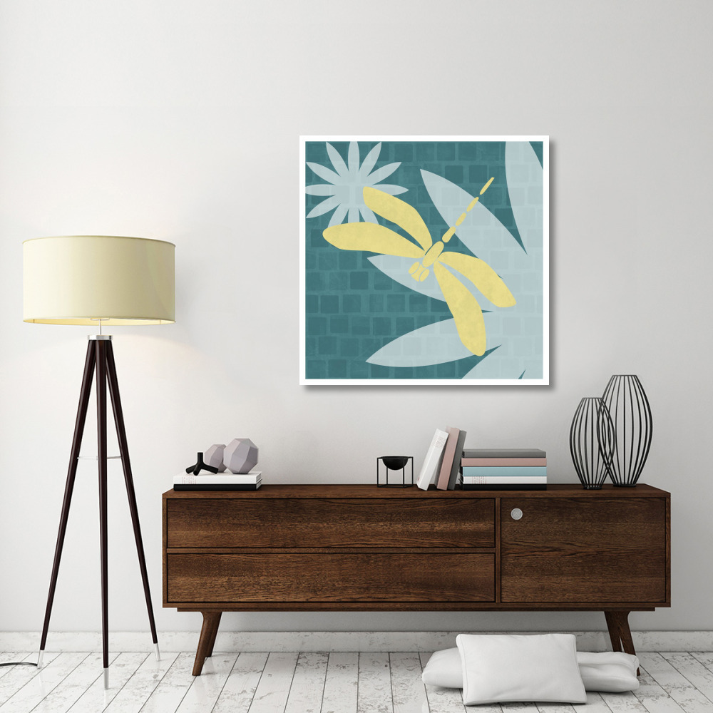 Bright Bugs Dragonfly-Paper Art-42&quotx42"