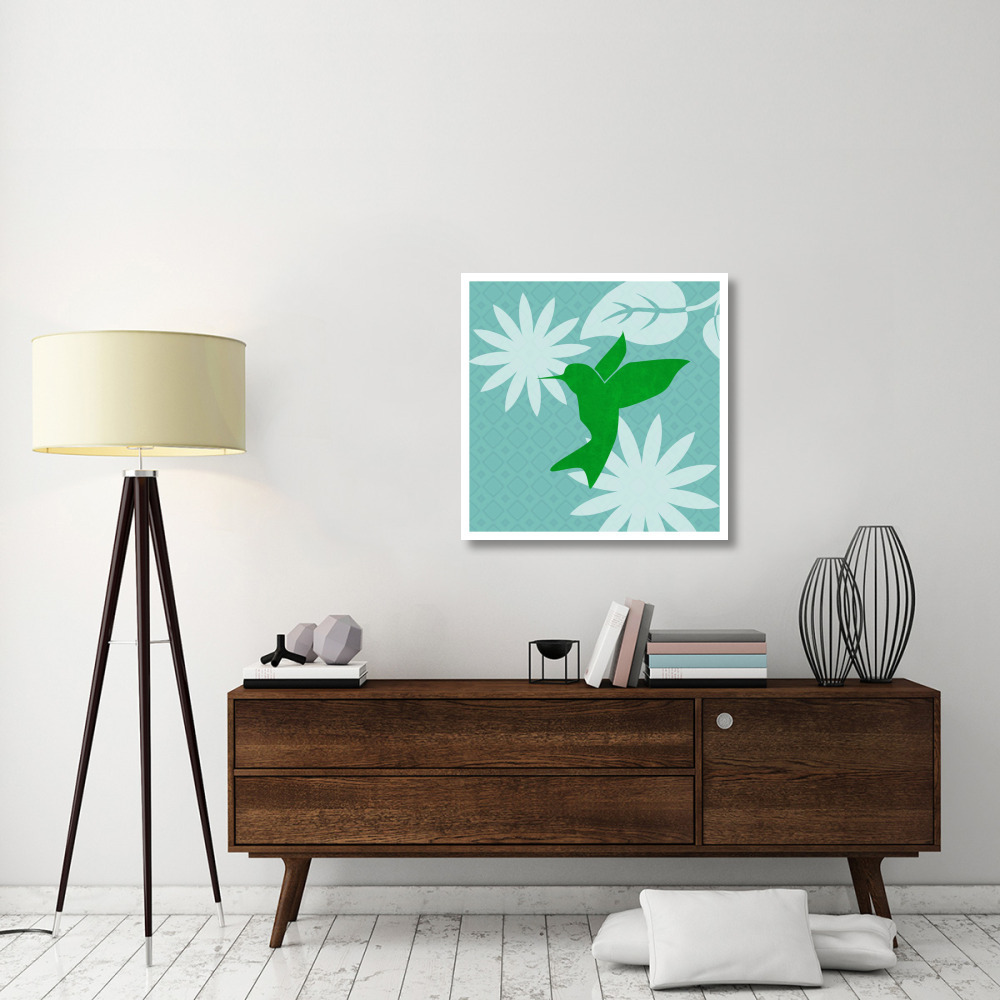 Bright Birds Hummingbird-Paper Art-32&quotx32"