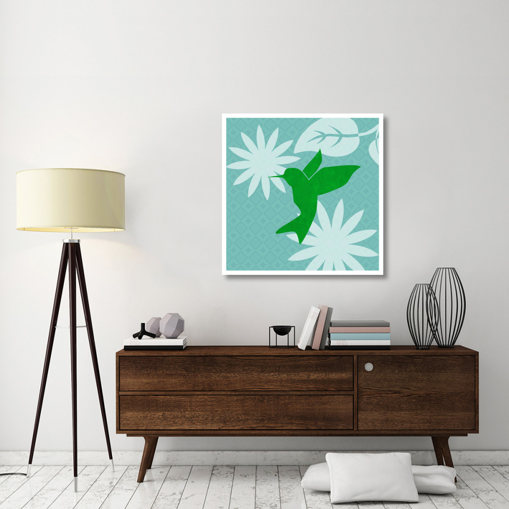Bright Birds Hummingbird-Paper Art-38&quotx38"