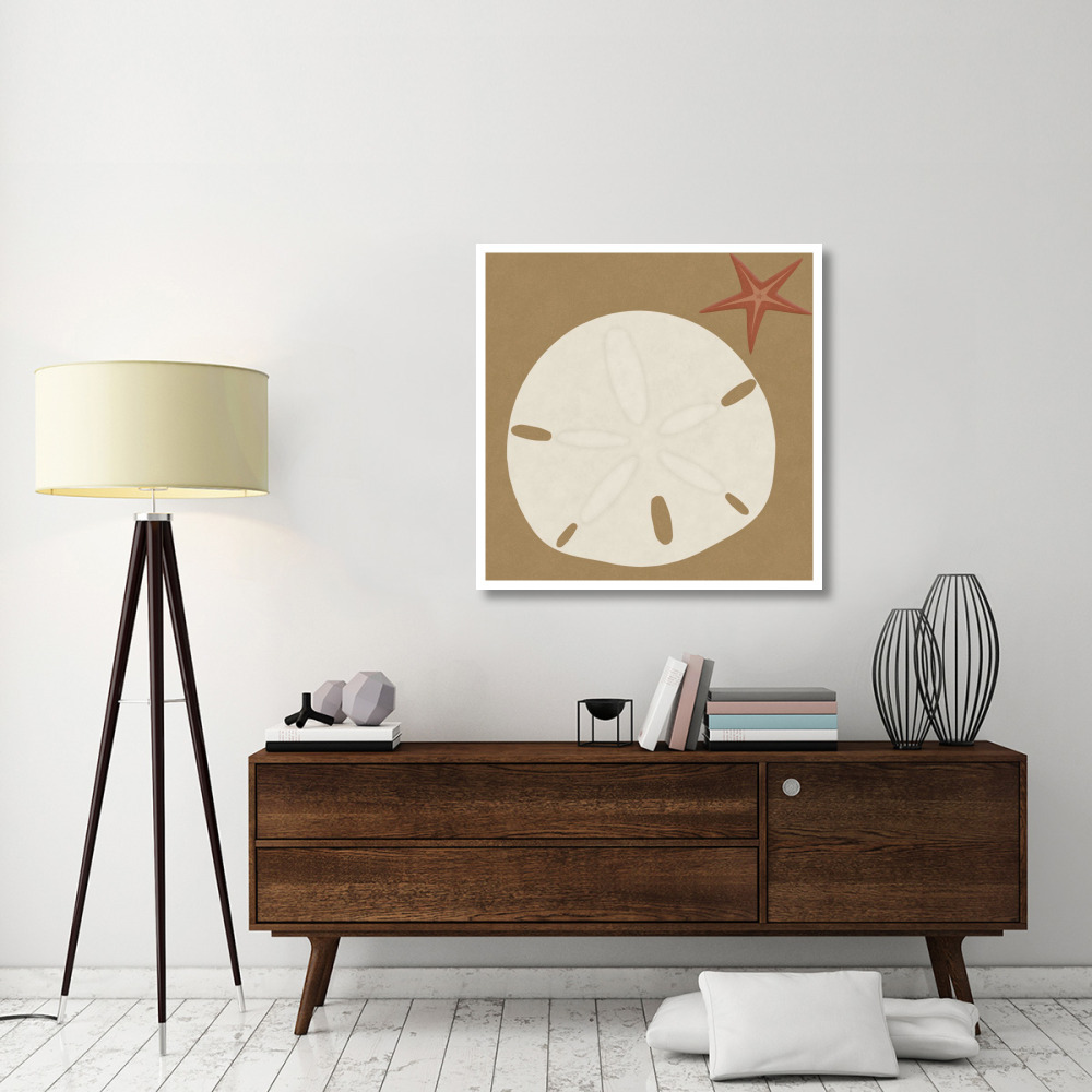 Summer Fun Sand Dollar-Paper Art-38&quotx38"