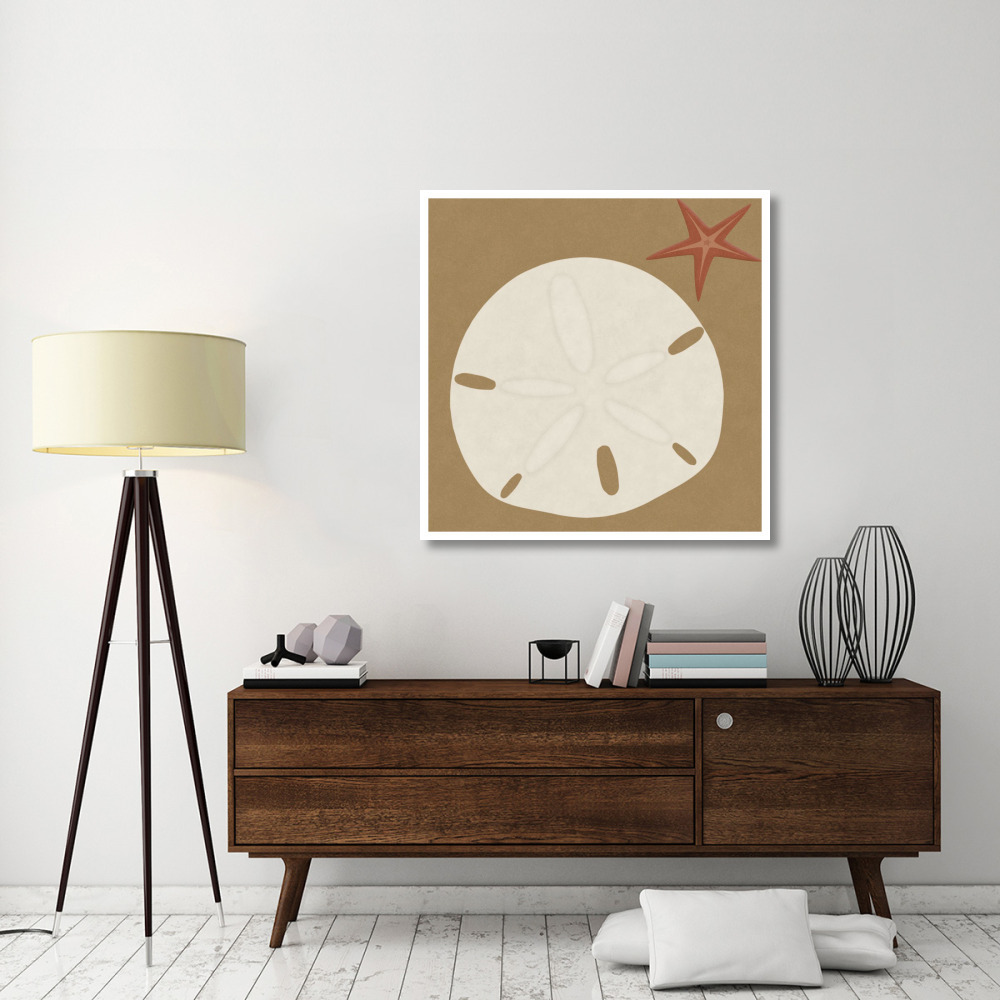 Summer Fun Sand Dollar-Paper Art-42&quotx42"