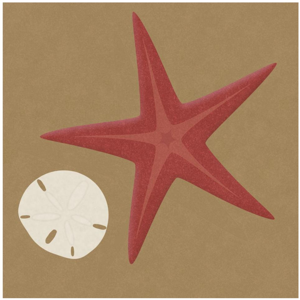 Summer Fun Starfish-Paper Art-42&quotx42"