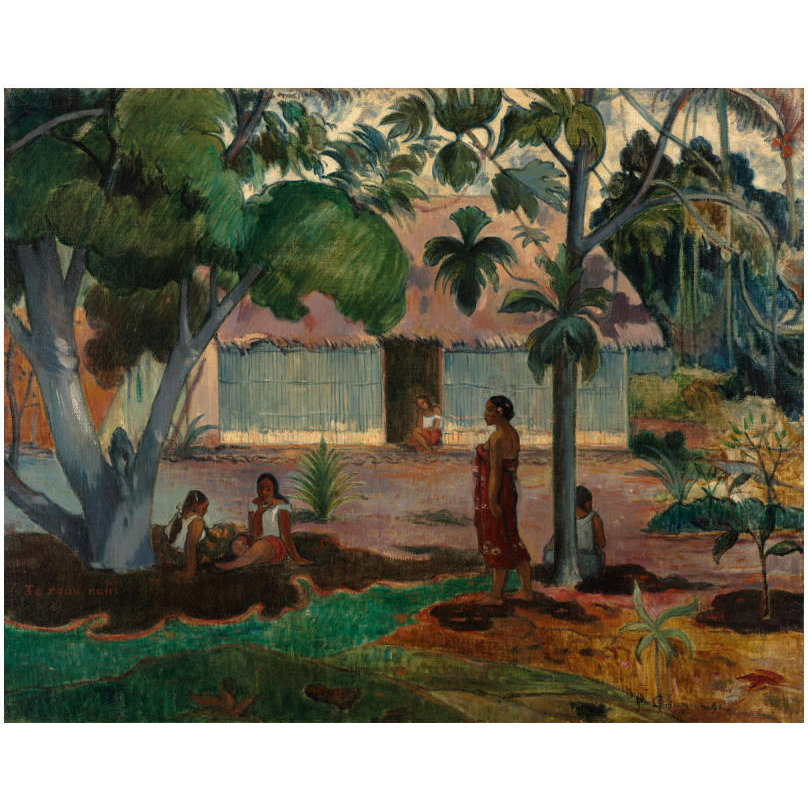 The Large Tree, 1891-Paper Art-18&quotx15"
