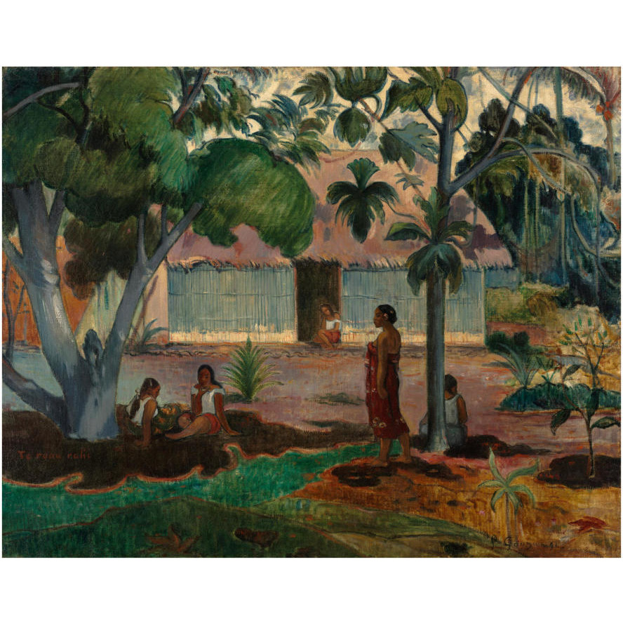 The Large Tree, 1891-Paper Art-32&quotx26"