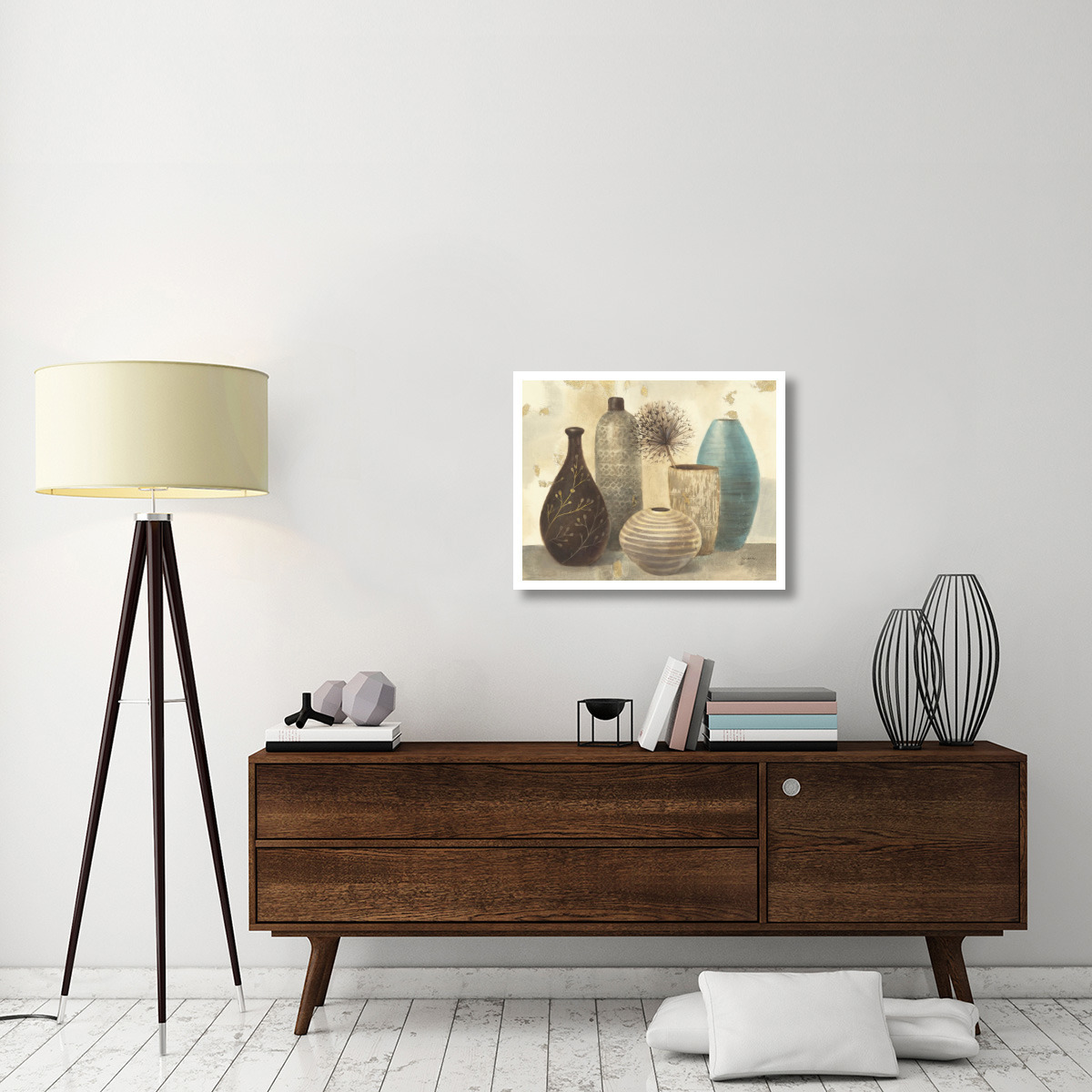 Vessel Still Life II -Paper Art-30&quotx24"