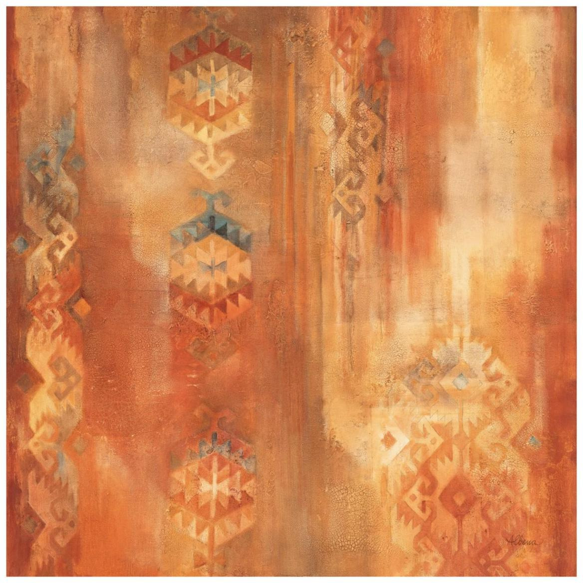 Desert Sunset II -Paper Art-42&quotx42"