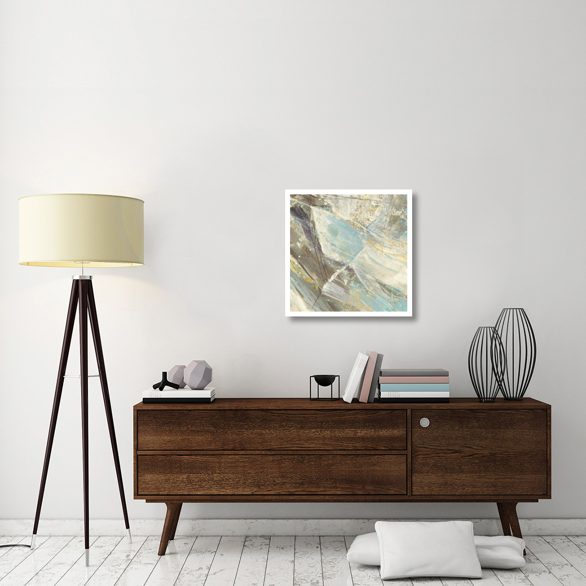 Blue Water I -Paper Art-26&quotx26"