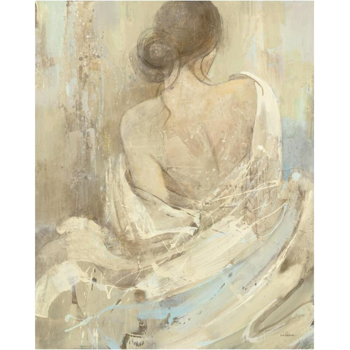 Abstract Figure Study I -Paper Art-30&quotx37"