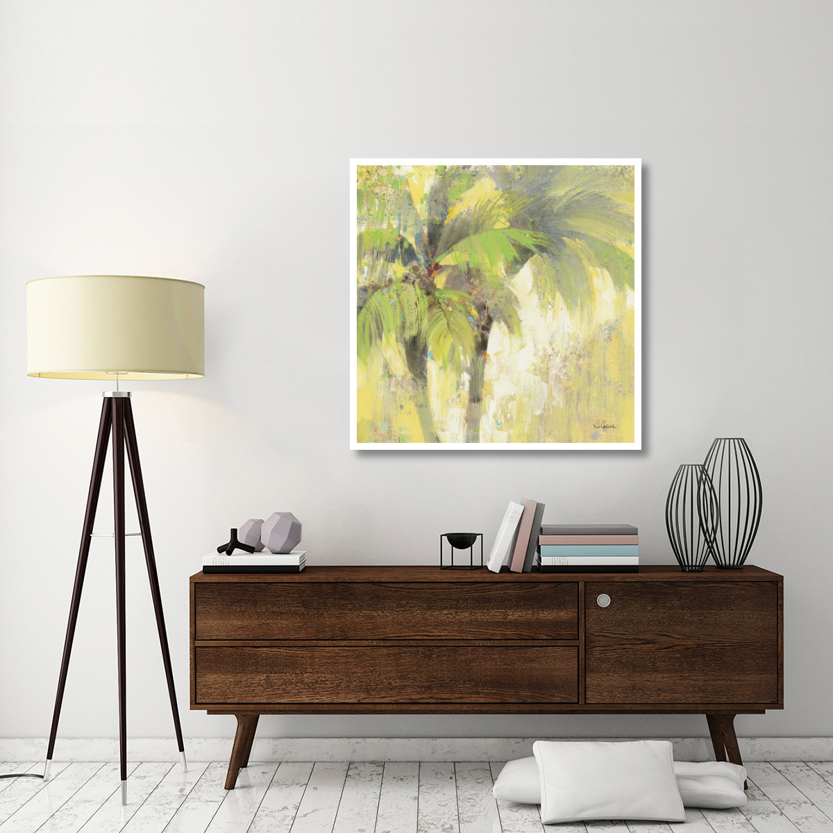 Breezy Palm I -Paper Art-42&quotx42"