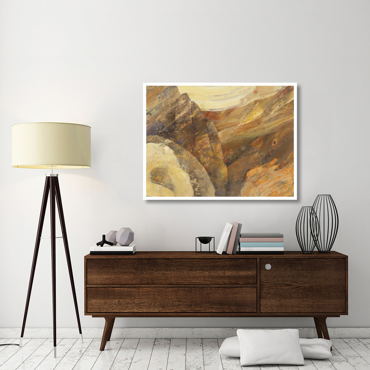 Canyon VII -Paper Art-50&quotx38"