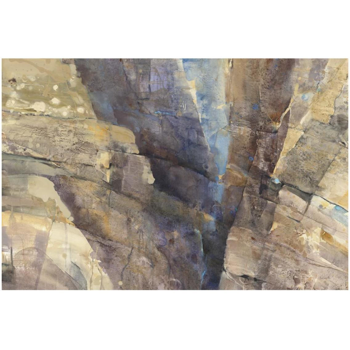 Canyon II -Paper Art-32&quotx22"
