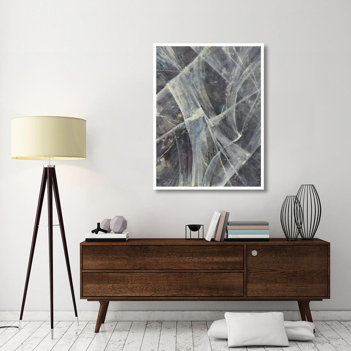 Glacier V -Paper Art-38&quotx50"