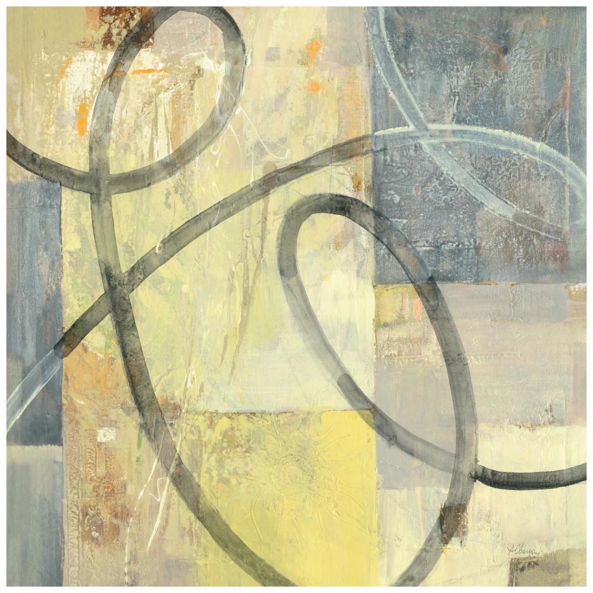 Ribbon Dance I -Paper Art-42&quotx42"