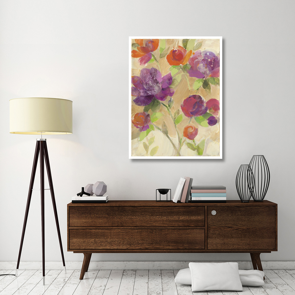 Garden Delight II -Paper Art-38&quotx50"
