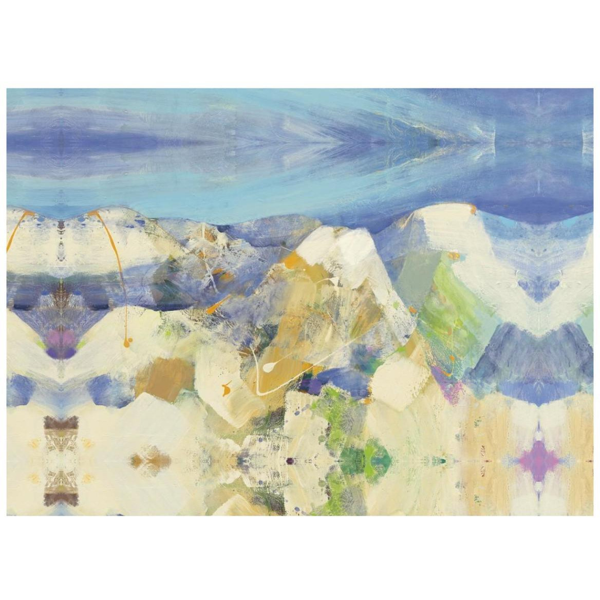 Wasatch -Paper Art-42&quotx32"