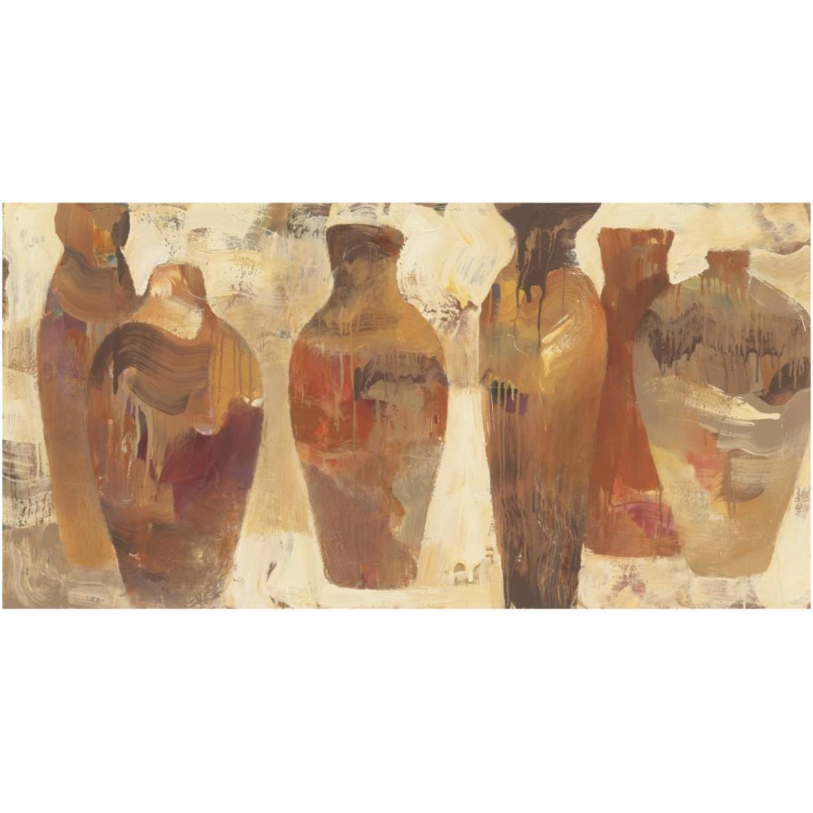 Southwestern Vessels -Paper Art-62&quotx32"