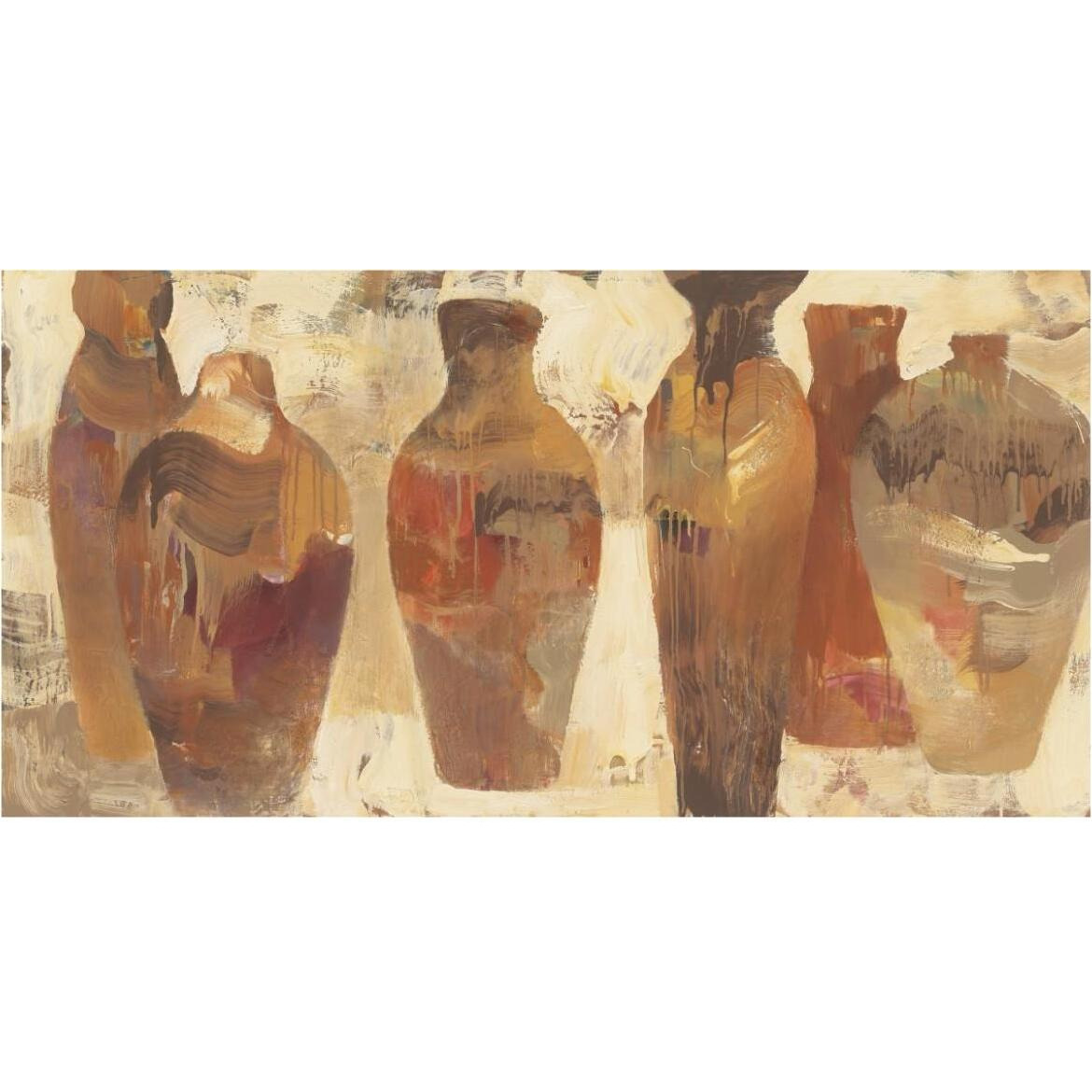 Southwestern Vessels -Paper Art-74&quotx38"