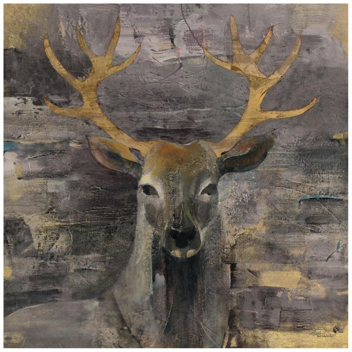 The Leader Gold -Paper Art-42&quotx42"