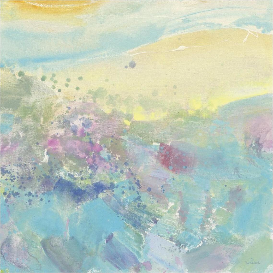 Sweet Meadow -Paper Art-38&quotx38"