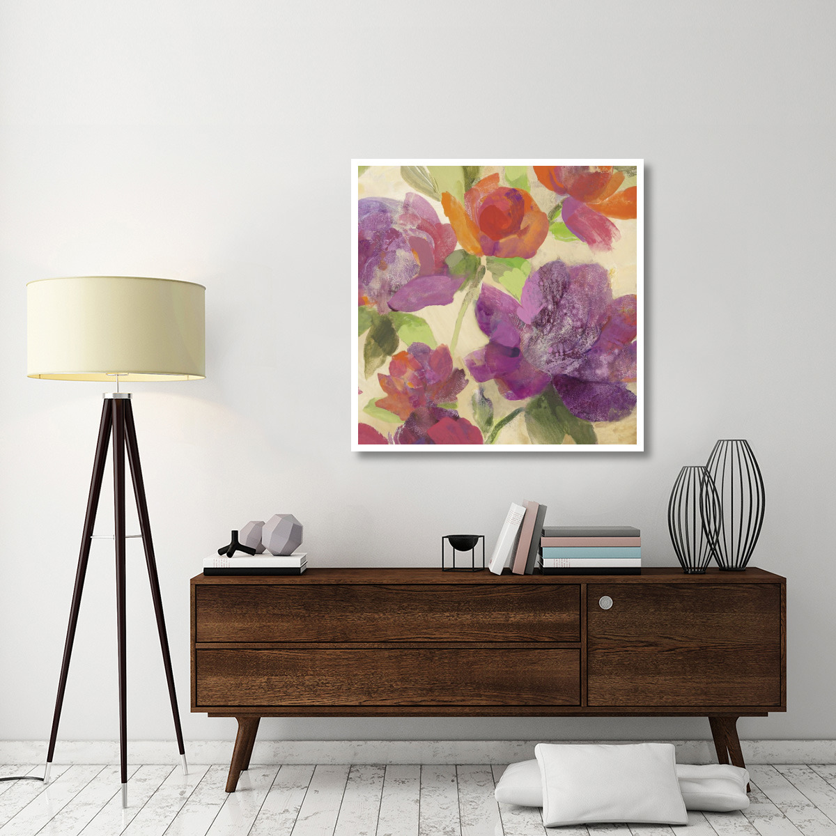 Garden Delight IV -Paper Art-42&quotx42"