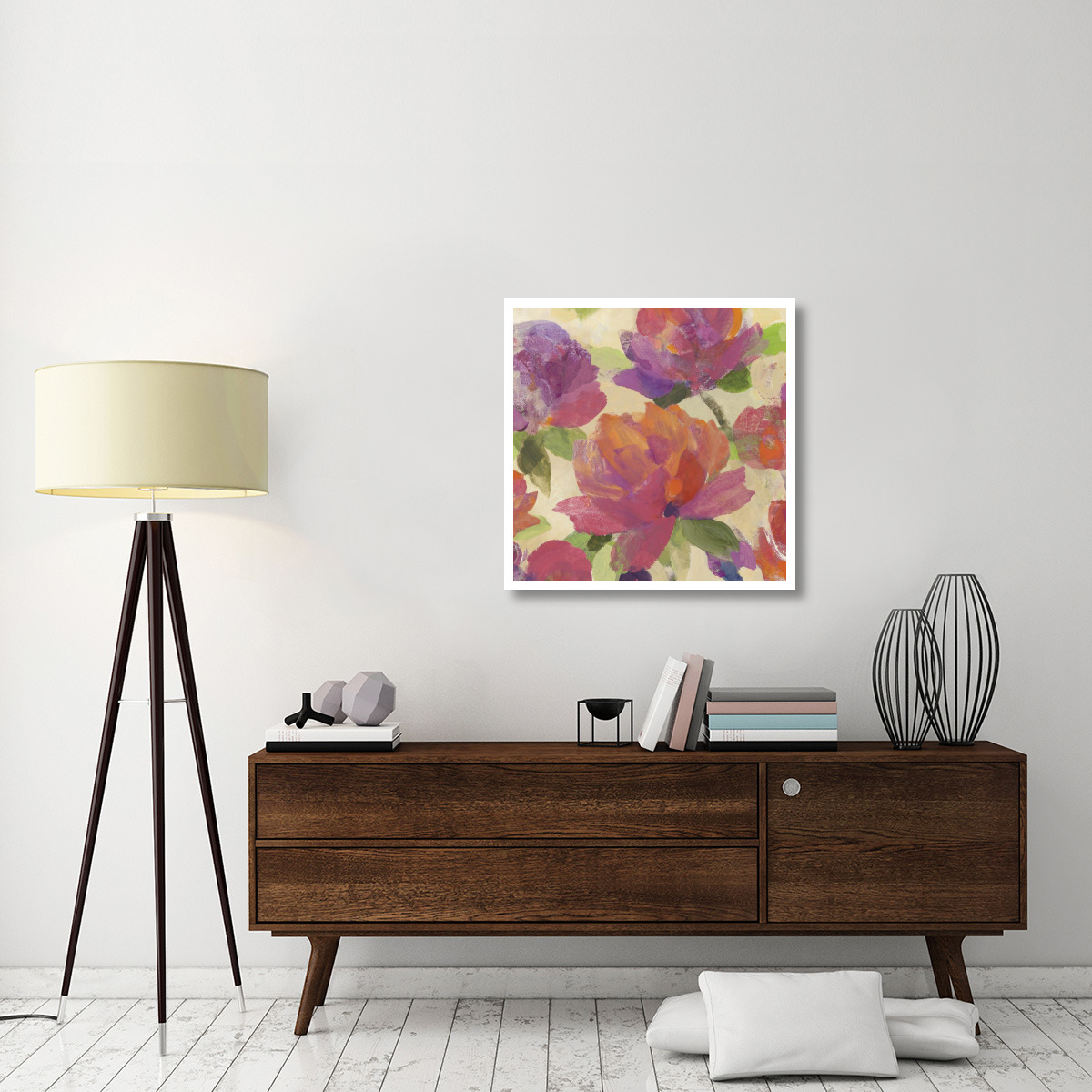 Garden Delight V -Paper Art-32&quotx32"