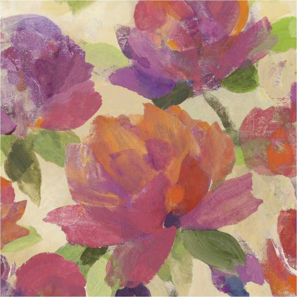 Garden Delight V -Paper Art-38&quotx38"
