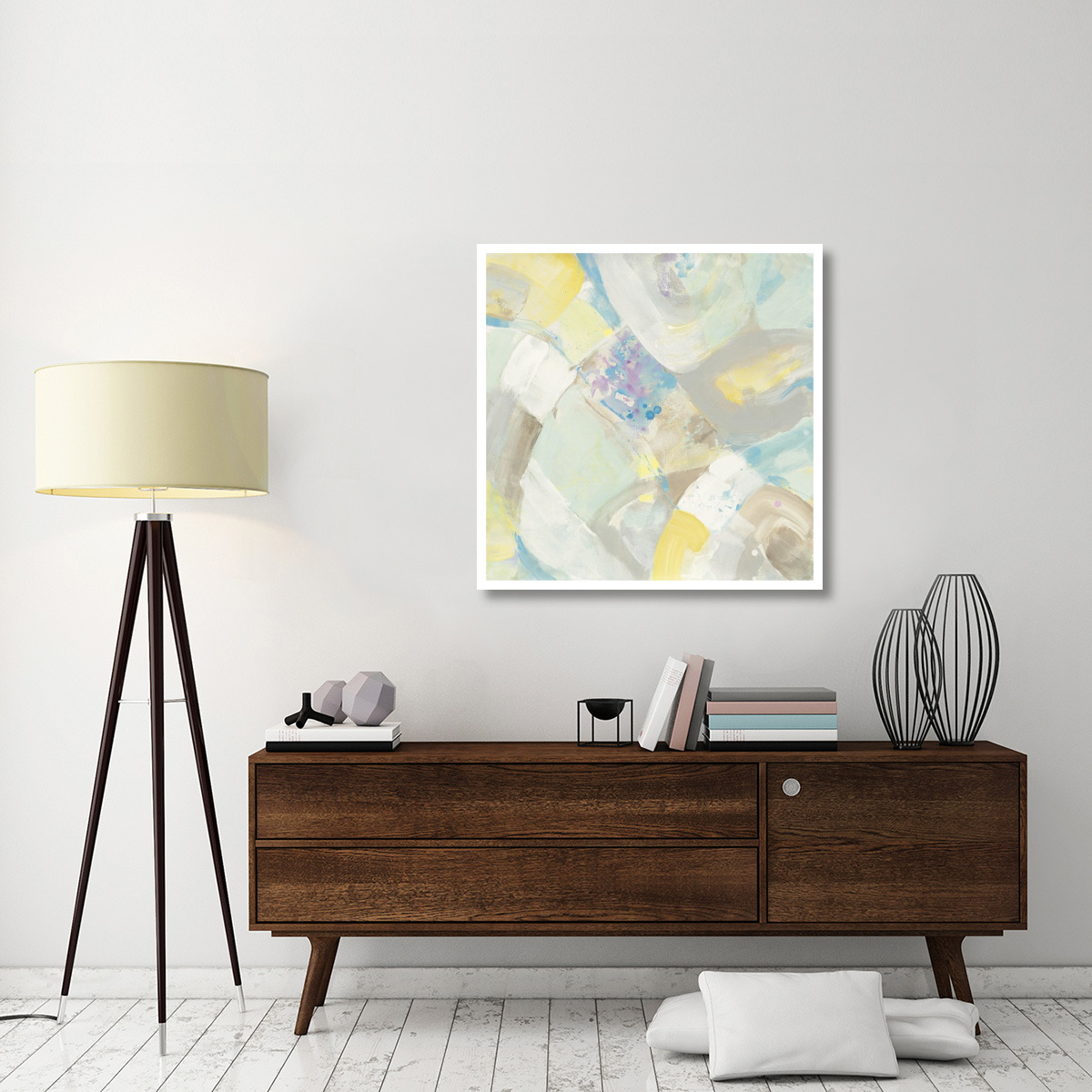White Rock I -Paper Art-38&quotx38"