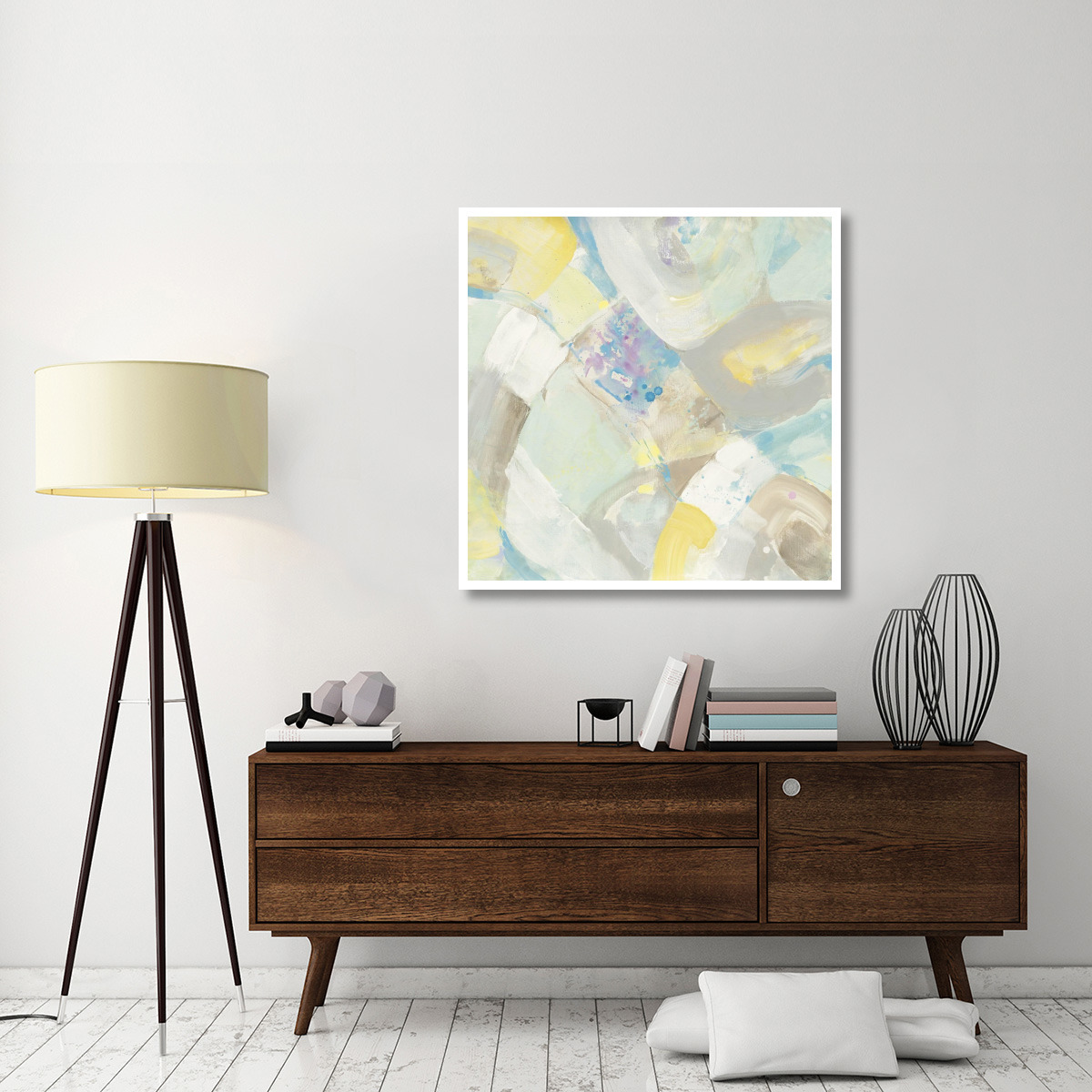 White Rock I -Paper Art-42&quotx42"
