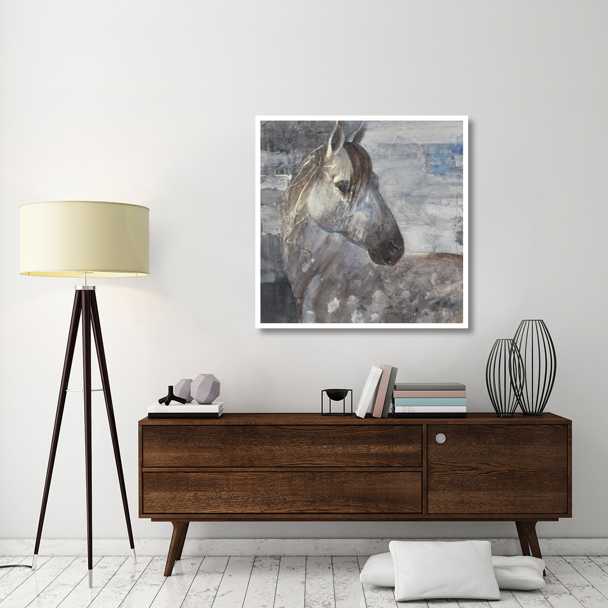 Appaloosa -Paper Art-42&quotx42"
