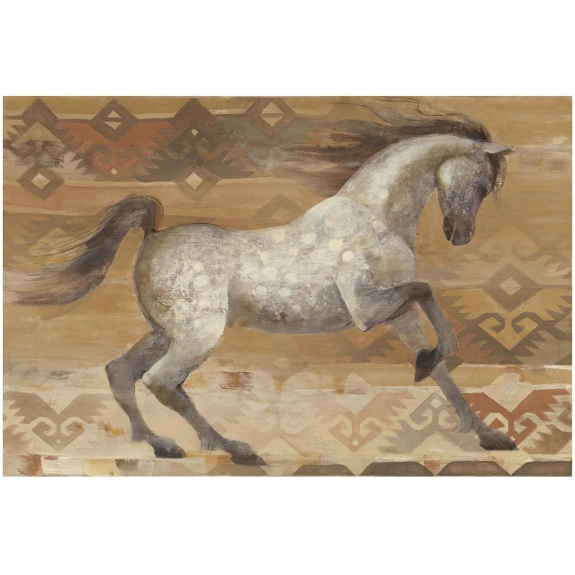 Grand Entrance Southwest -Paper Art-32&quotx22"