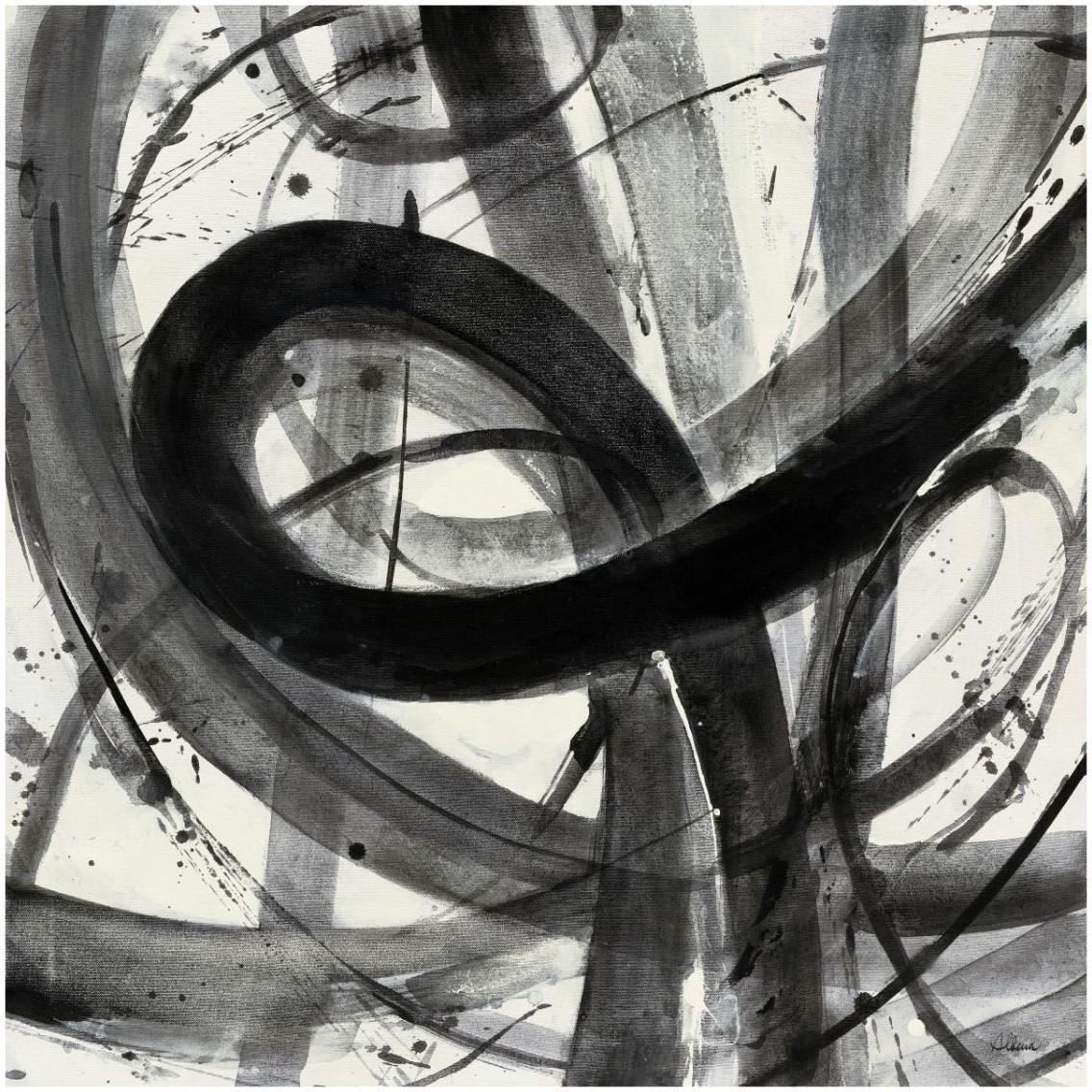 Roller Coaster I on White -Paper Art-32&quotx32"