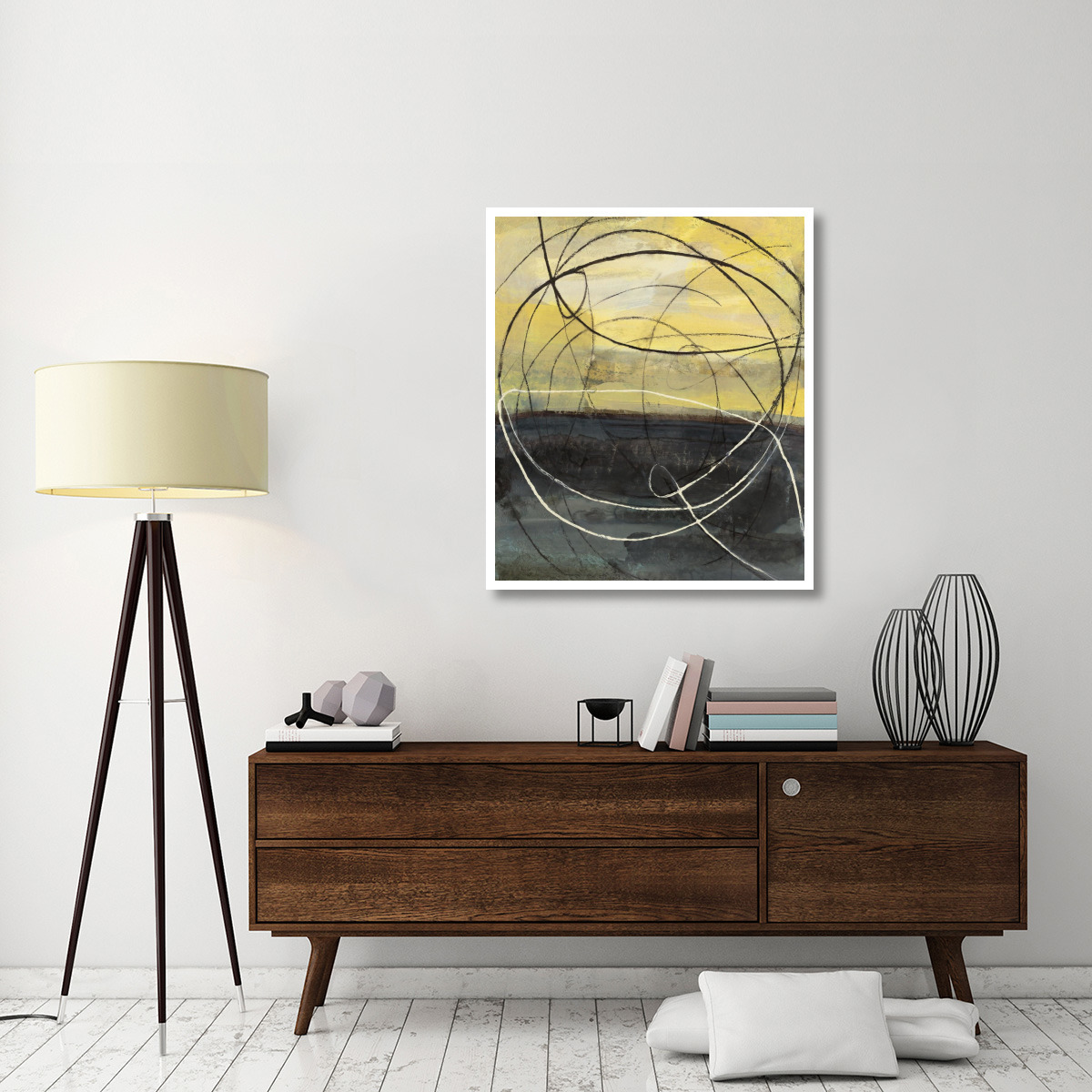 At Dawn Crop v2 -Paper Art-36&quotx42"