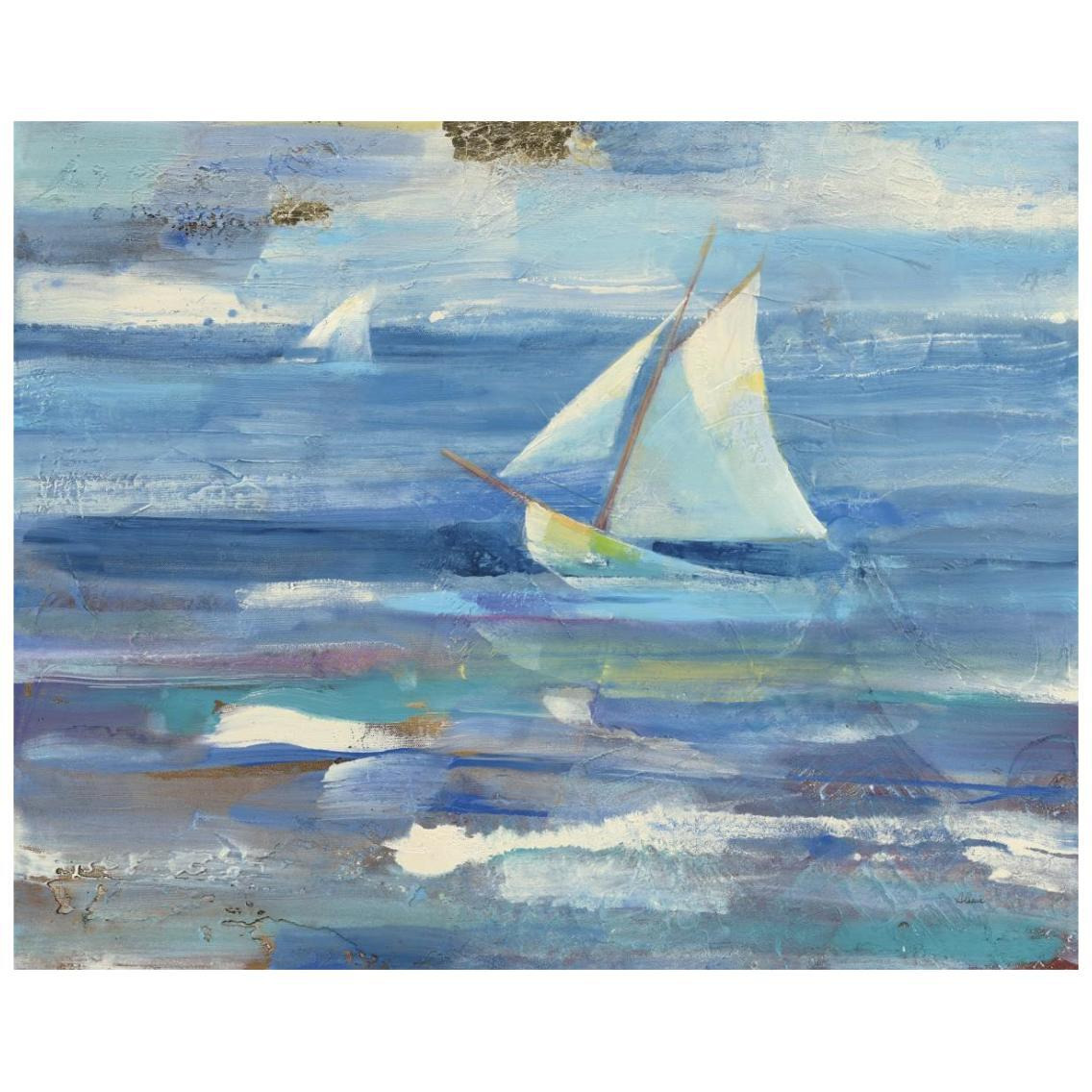 Ocean Sail -Paper Art-26&quotx22"