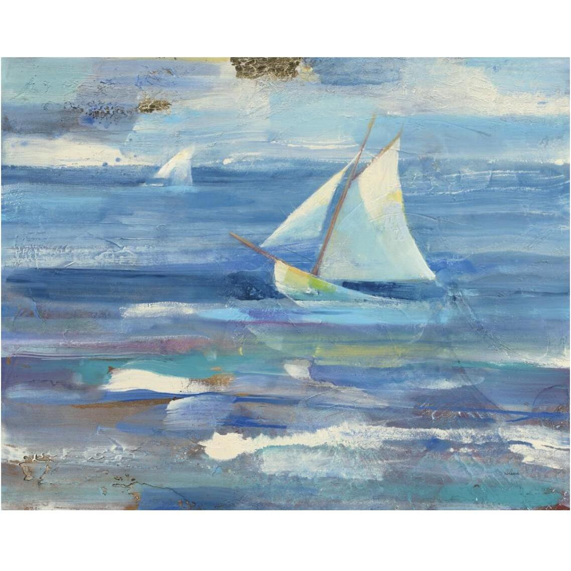 Ocean Sail -Paper Art-37&quotx30"
