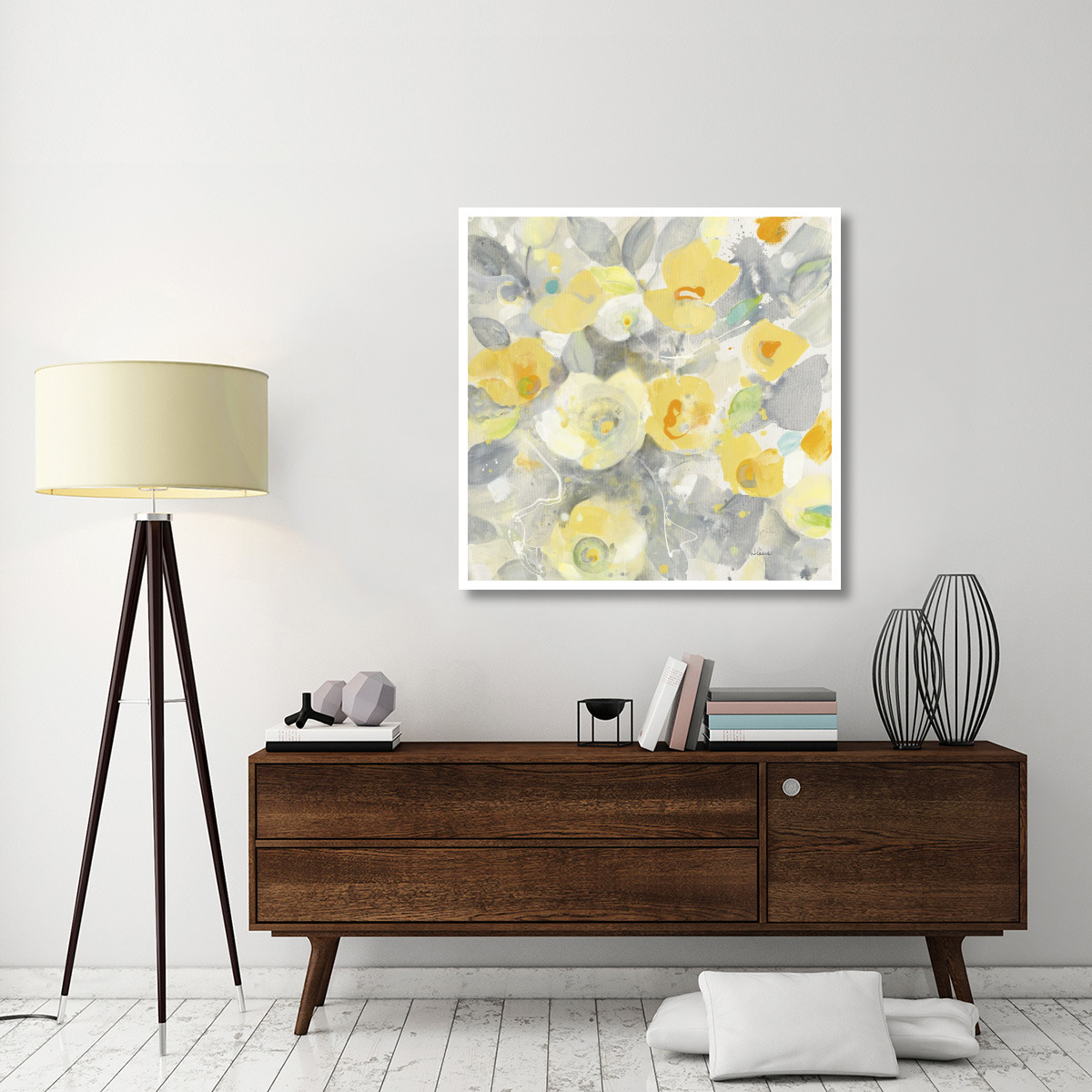 Buttercups II -Paper Art-42&quotx42"