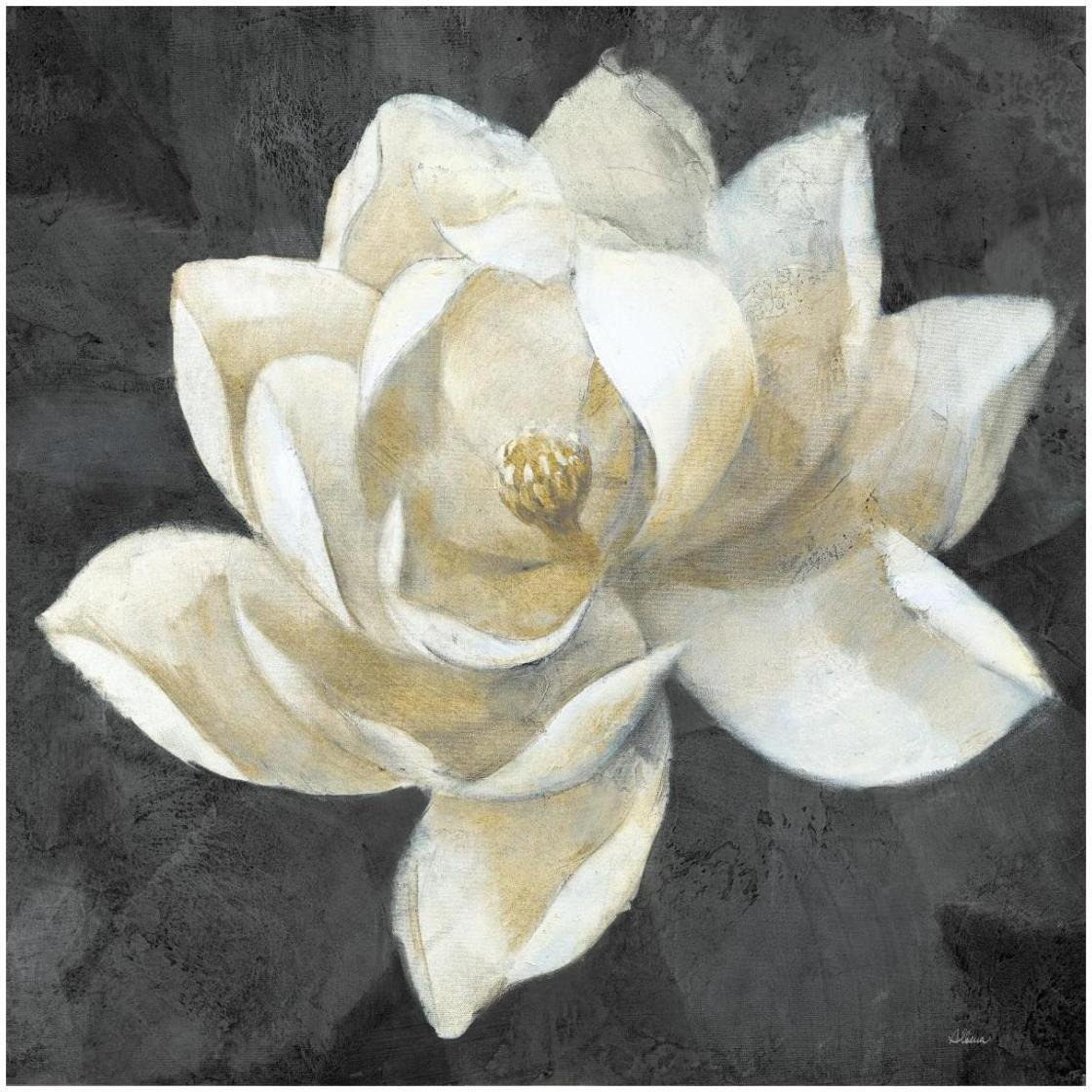 Majestic Magnolia Neutral Sq -Paper Art-26&quotx26"